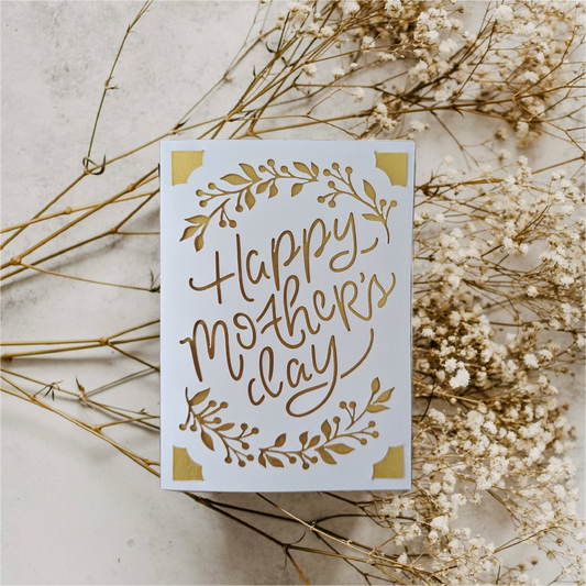 Happy Mother's Day Card (Wreath)